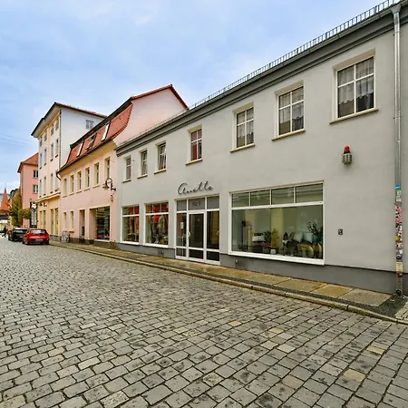 Modernes Altmarkt Apartment Mit Parkplatz 4 Gaeste 55Qm Waschmaschine Wlan Netflix Terrasse Cottbus Exterior photo